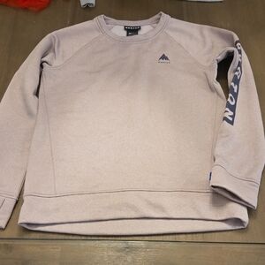 Women's Burton Purple Snowboard Sweatshirt